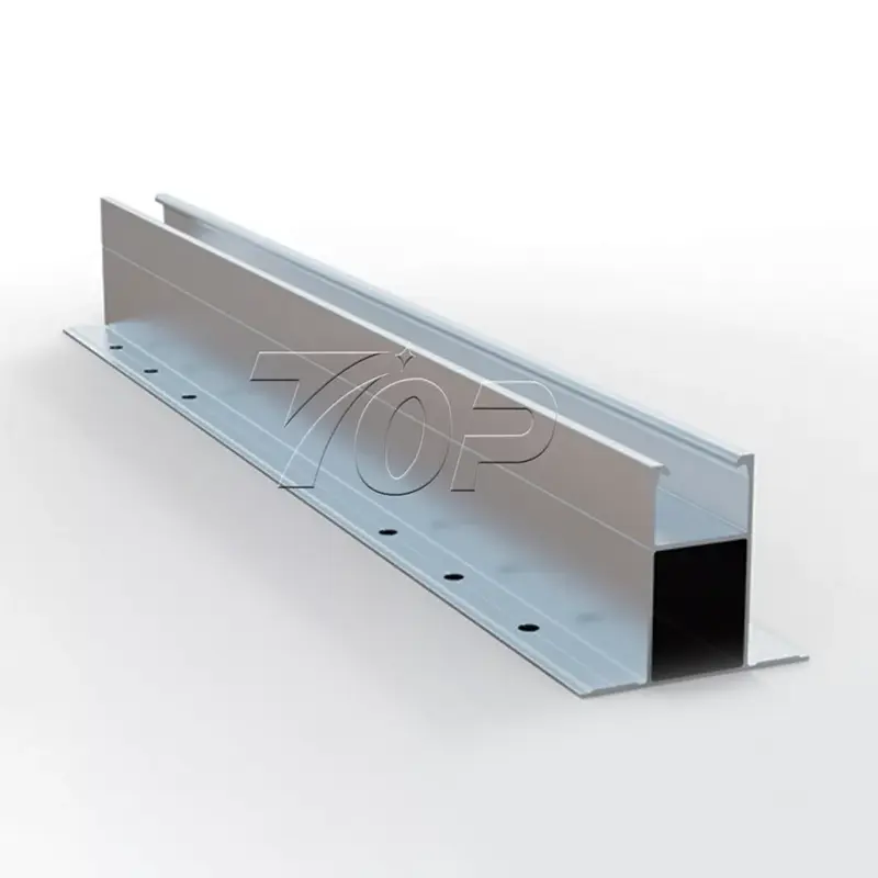 ระบบ Minirail สำหรับหลังคาโลหะสี่เหลี่ยมคางหมู